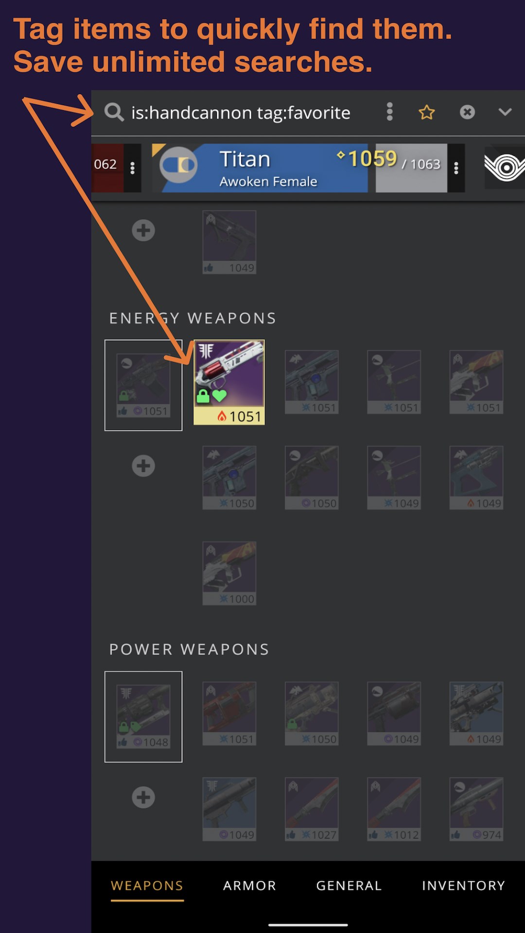 Destiny Item Manager (DIM) screenshot
