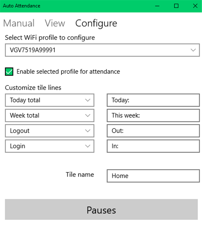#4. Auto Attendance (Windows) 来自: A. A. van Dam