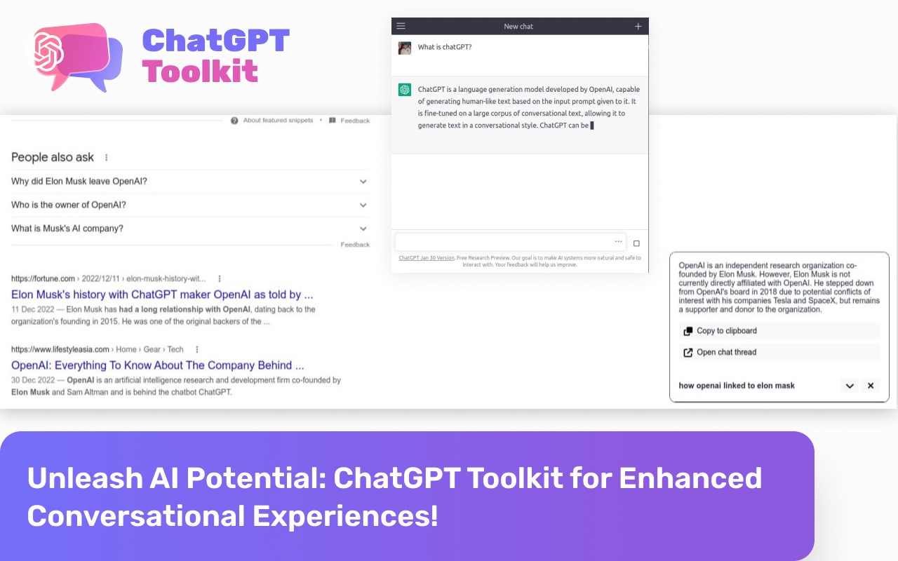 Chat GPT Toolkit