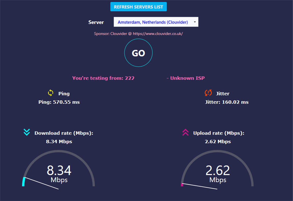 #1. Speed Test - Internet Traffic Monitor (Windows) By: BlissMath