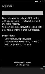 WP8 Radio screenshot 1