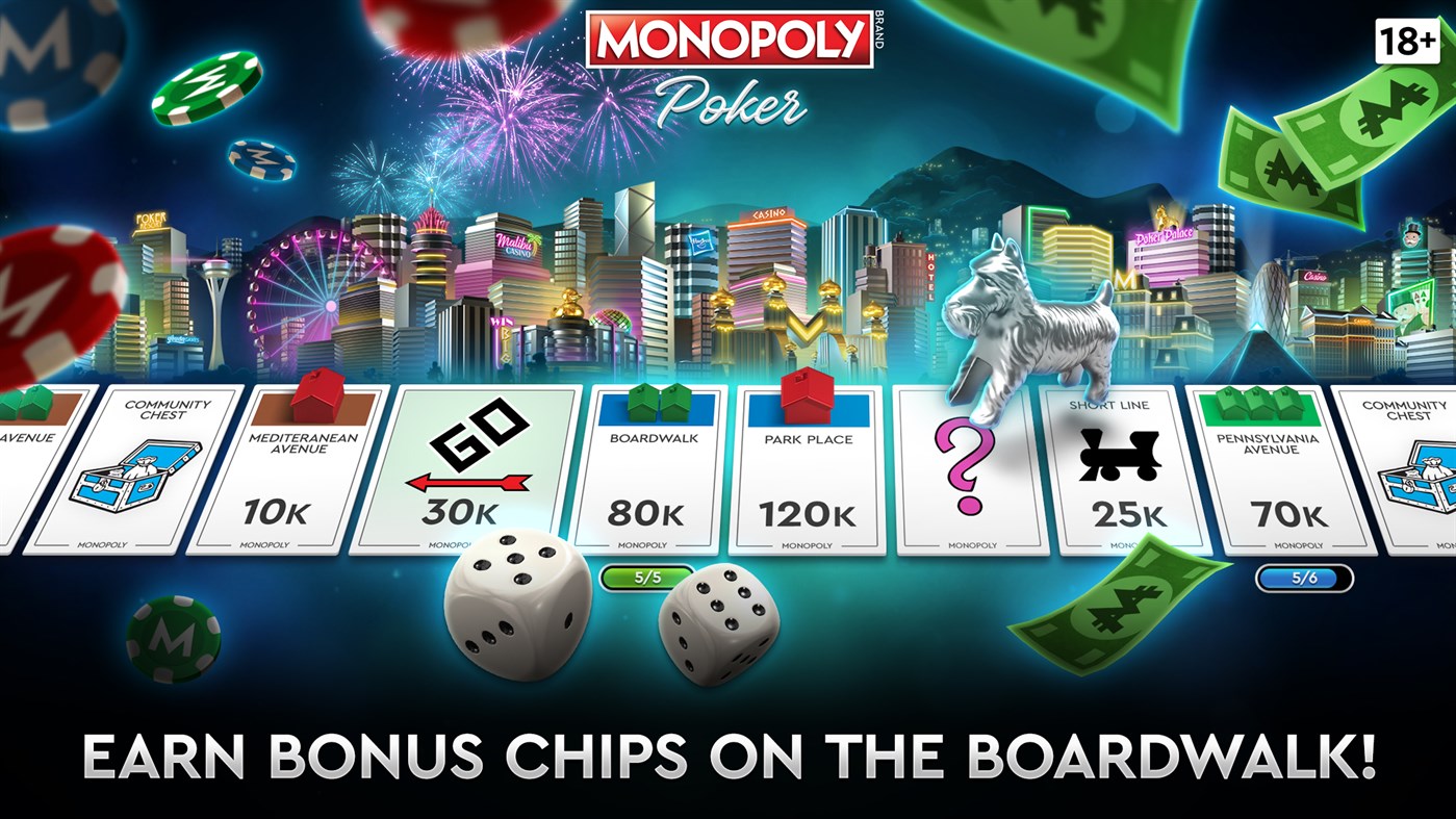 #2. MONOPOLY Poker (Windows) By: PLAYTIKA LTD.