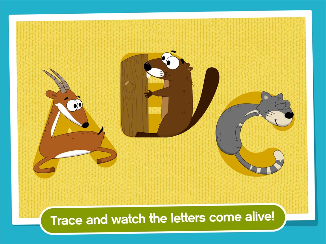 #1. Alive Alphabet: Letter Tracing (Windows) بواسطة: Intellijoy