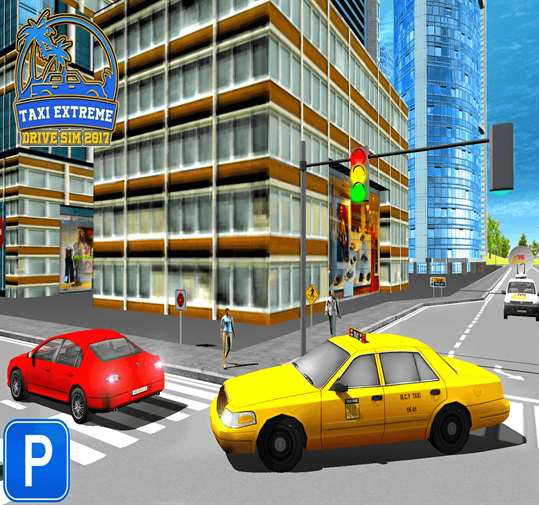 Taxi Extreme Drive Sim 2017 screenshot 2