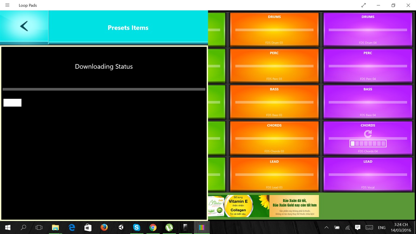 #5. Electric Loop Pads (Windows) By: JetSoft Studio