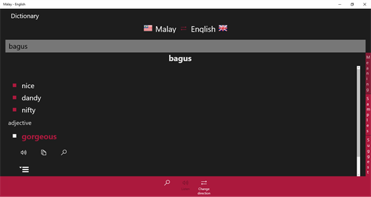 Malay - English screenshot 3