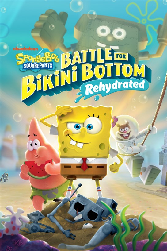 Toma de caja de SpongeBob SquarePants: Battle for Bikini Bottom - Rehydrated