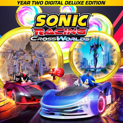 Box shot of Sonic Racing: CrossWorlds Year Two Digital Deluxe Edition