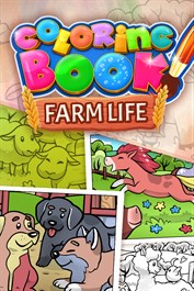 Coloring Book: Farm Life
