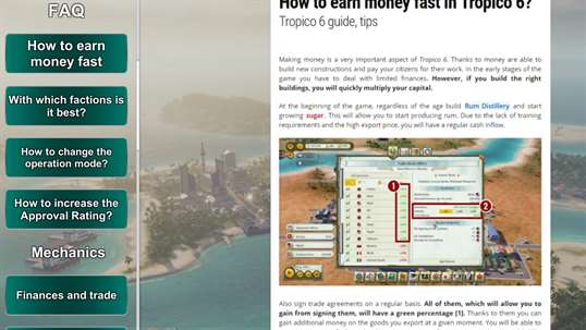 Tropico 6 Guide screenshot 3