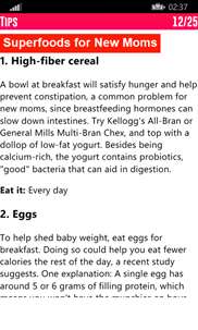 Superfoods for New Mothers screenshot 4
