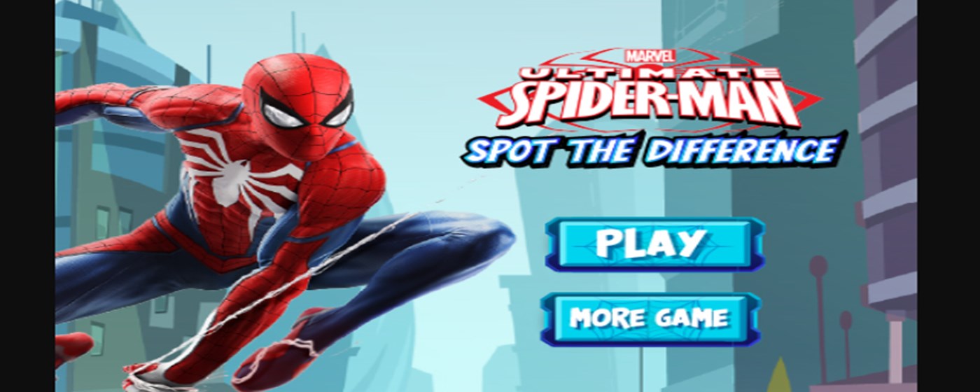 Spiderman Spot The Difference Game marquee promo image