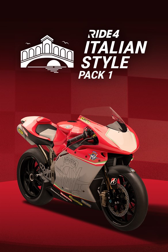 RIDE 4 - Italian Style Pack 1 Xbox Series X|S and Xbox One cover art