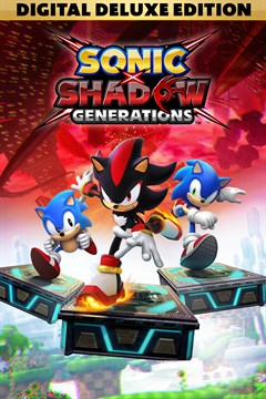 Cover poster for SONIC X SHADOW GENERATIONS Digital Deluxe Edition