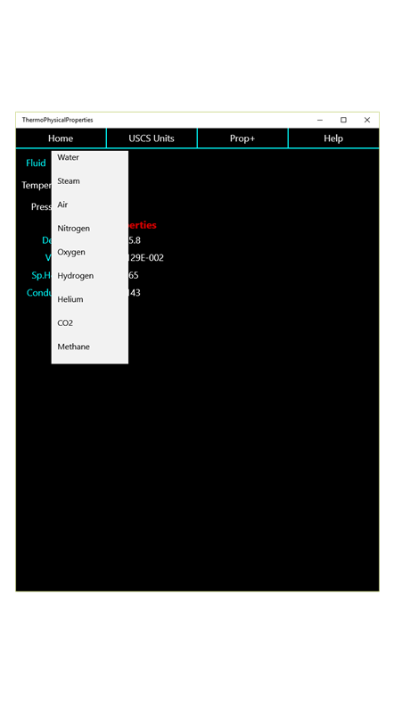 #8. Thermo-Physical Fluid Properties (Windows) بواسطة: Kaup Shenoy Associates