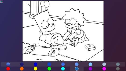 Simpsons Art Games screenshot 5