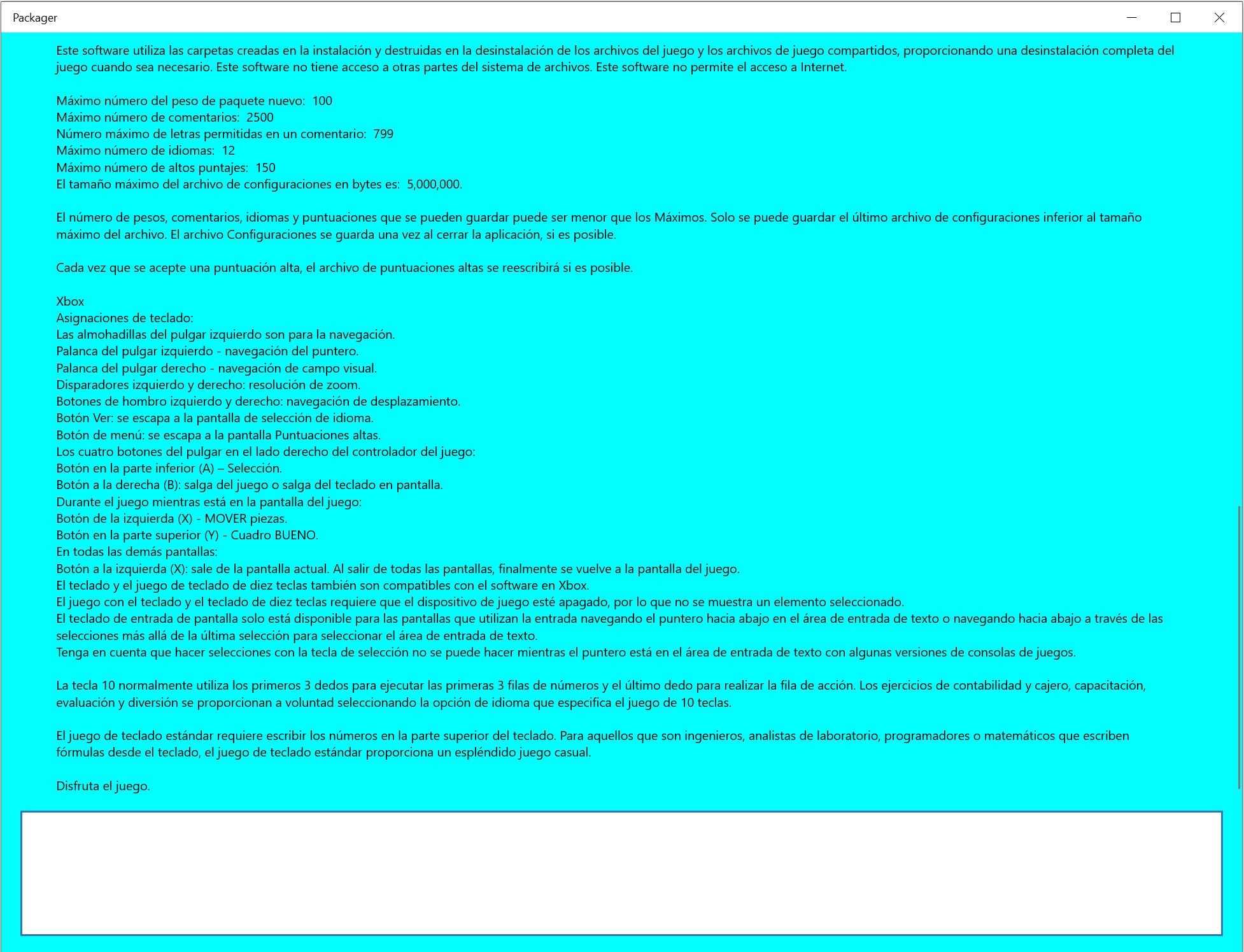 Packager screenshot 4