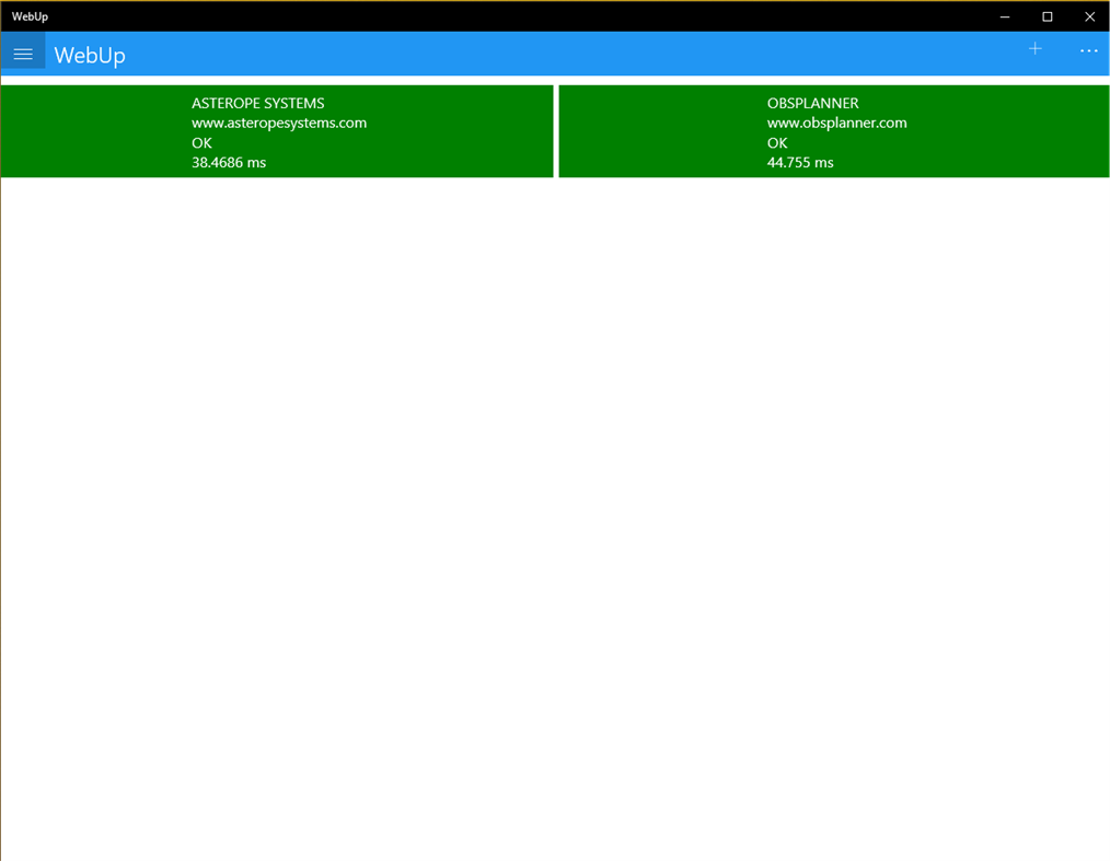 #3. WebUp (Windows) 由: Asterope Systems