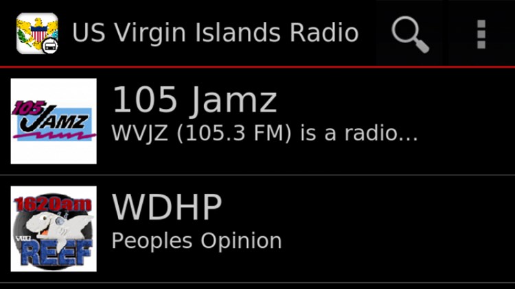 US Virgin Islands Radio - PC - (Windows)