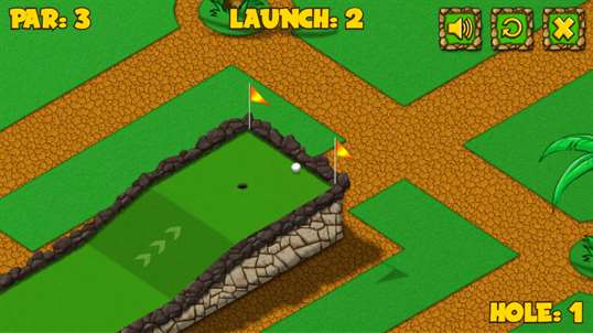 Mini Golf 3D King screenshot 1