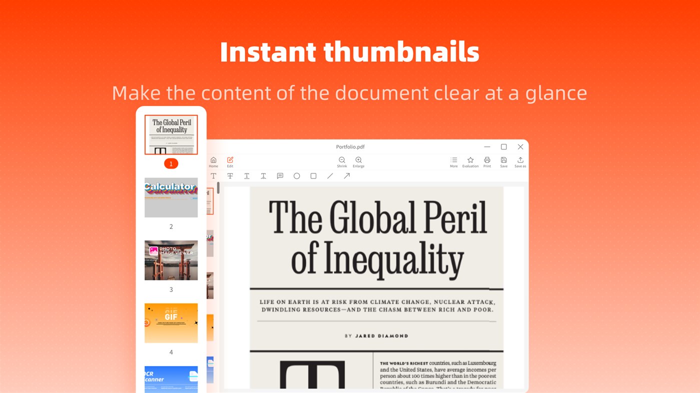 #1. PDF Editor+ (Windows) Oleh: Wuhan Net Power Technology Co., Ltd