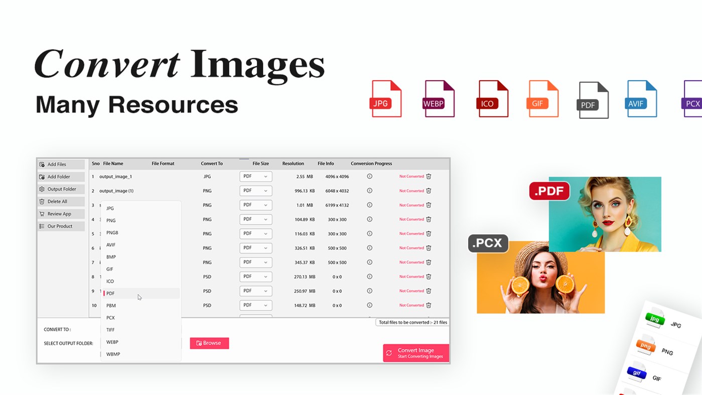 #3. Photo to PDF - Photo Editor & Image Converter (Windows) By: White Peacock