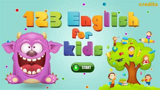 123 English games for kids screenshot 1