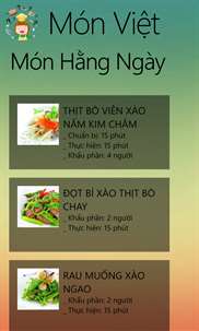 Món Việt screenshot 5