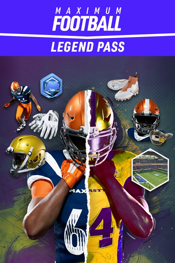 Maximum Football: Legend Pass Xbox Series X|S and Xbox One cover art