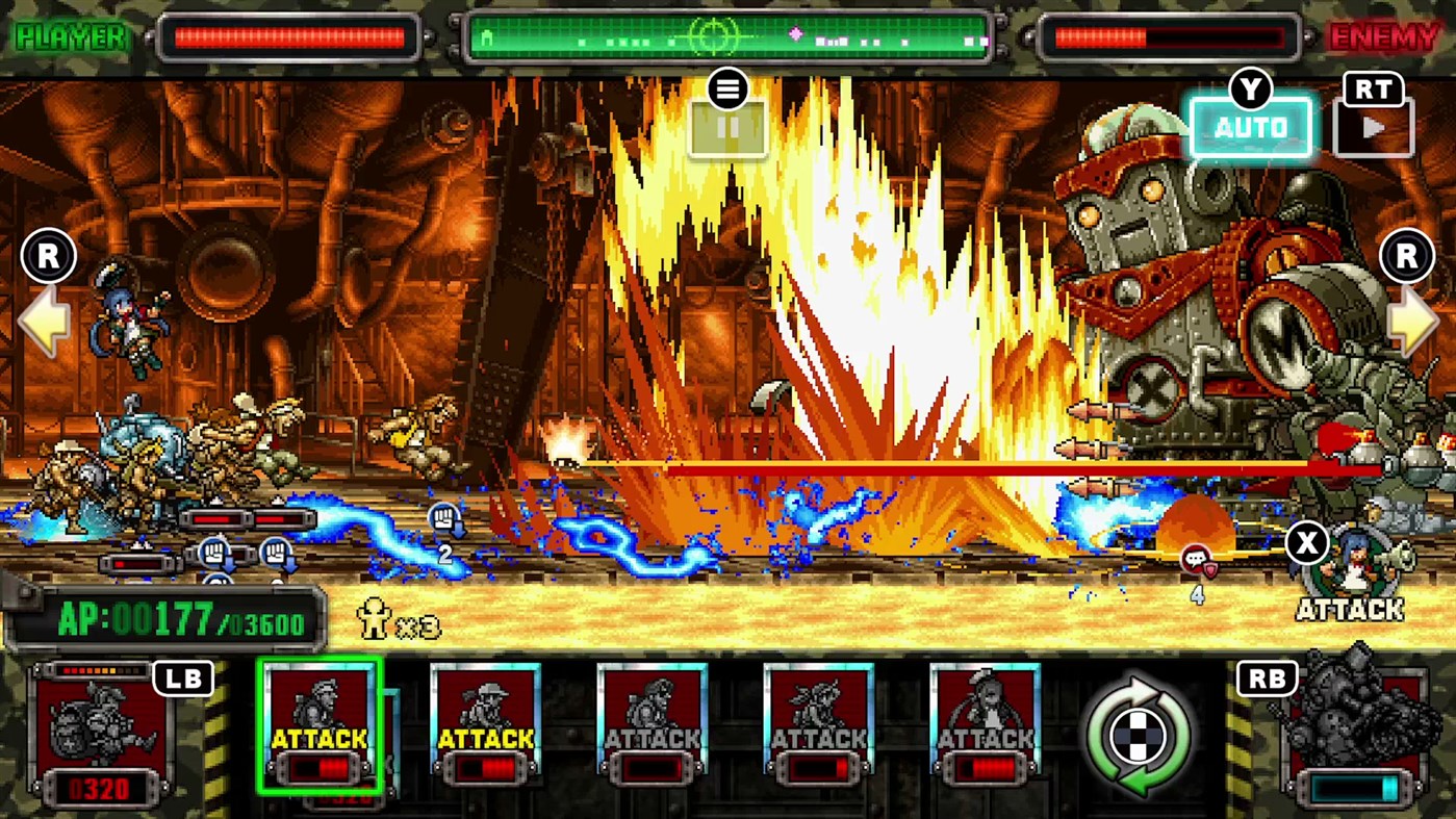 #2. METAL SLUG ATTACK RELOADED (Xbox) Podle: SNK CORPORATION