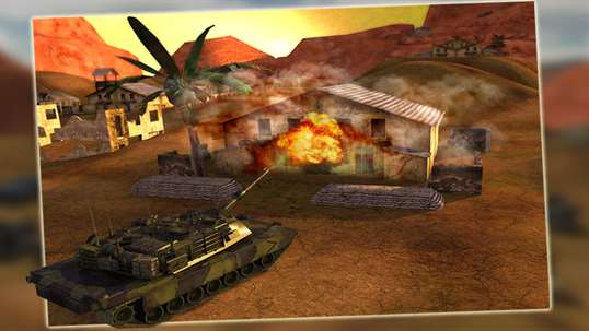 Battle Field Tank Simulator 3D screenshot 1