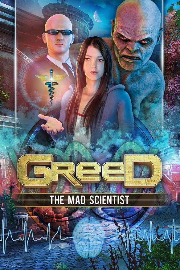 Greed: The Mad Scientist Xbox Series X|S and Xbox One cover art