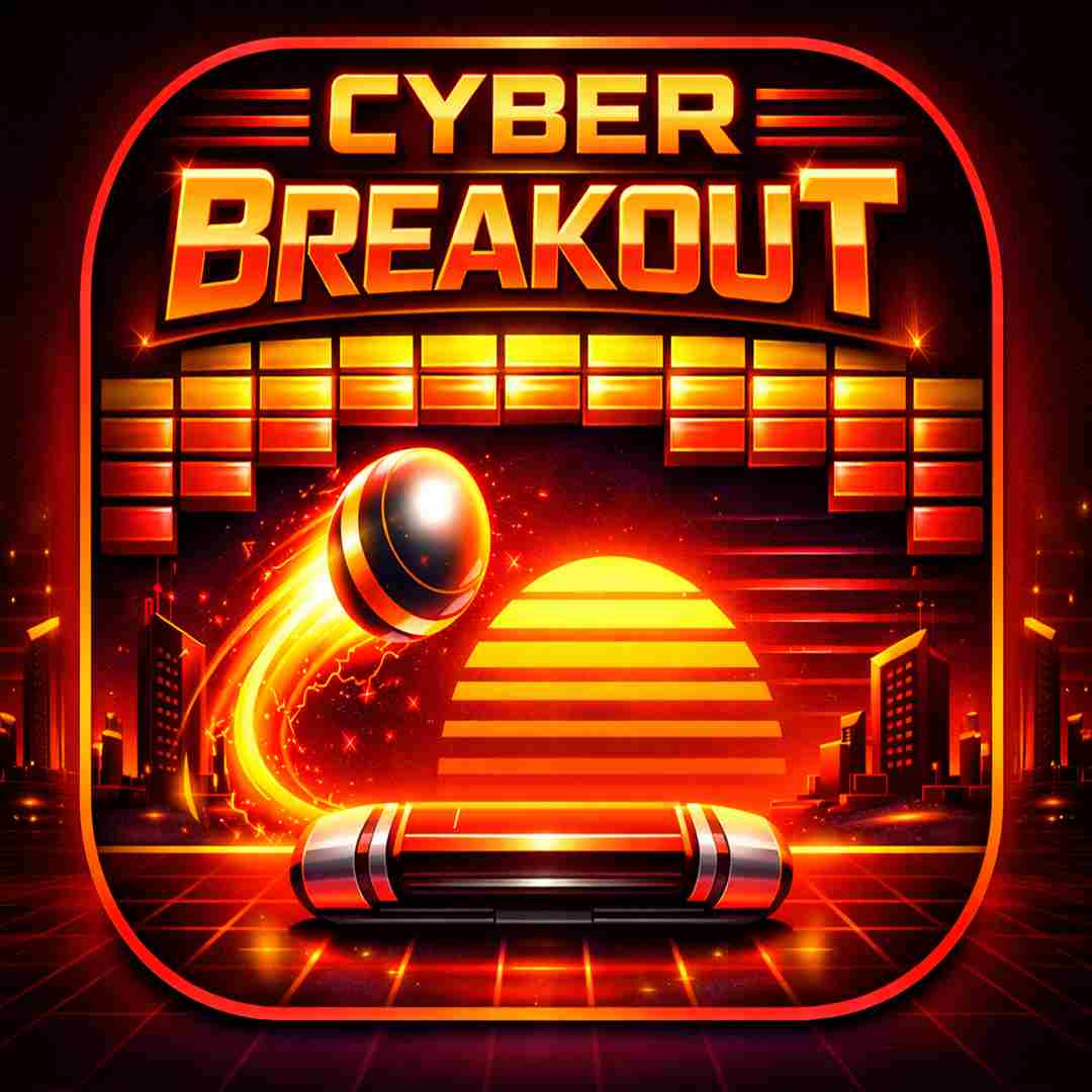 Neon Cyber Breakout