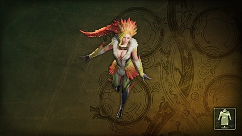 Traje da Gemma: Plumas de Seikret