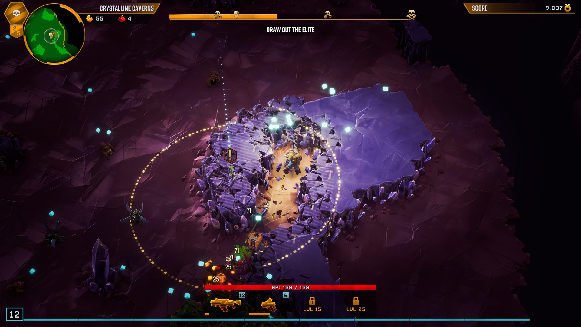 Screenshot 2 from Deep Rock Galactic: Survivor