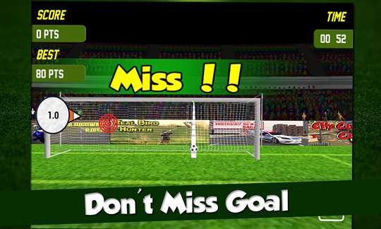 Football Penalty Kicks 3D screenshot 2