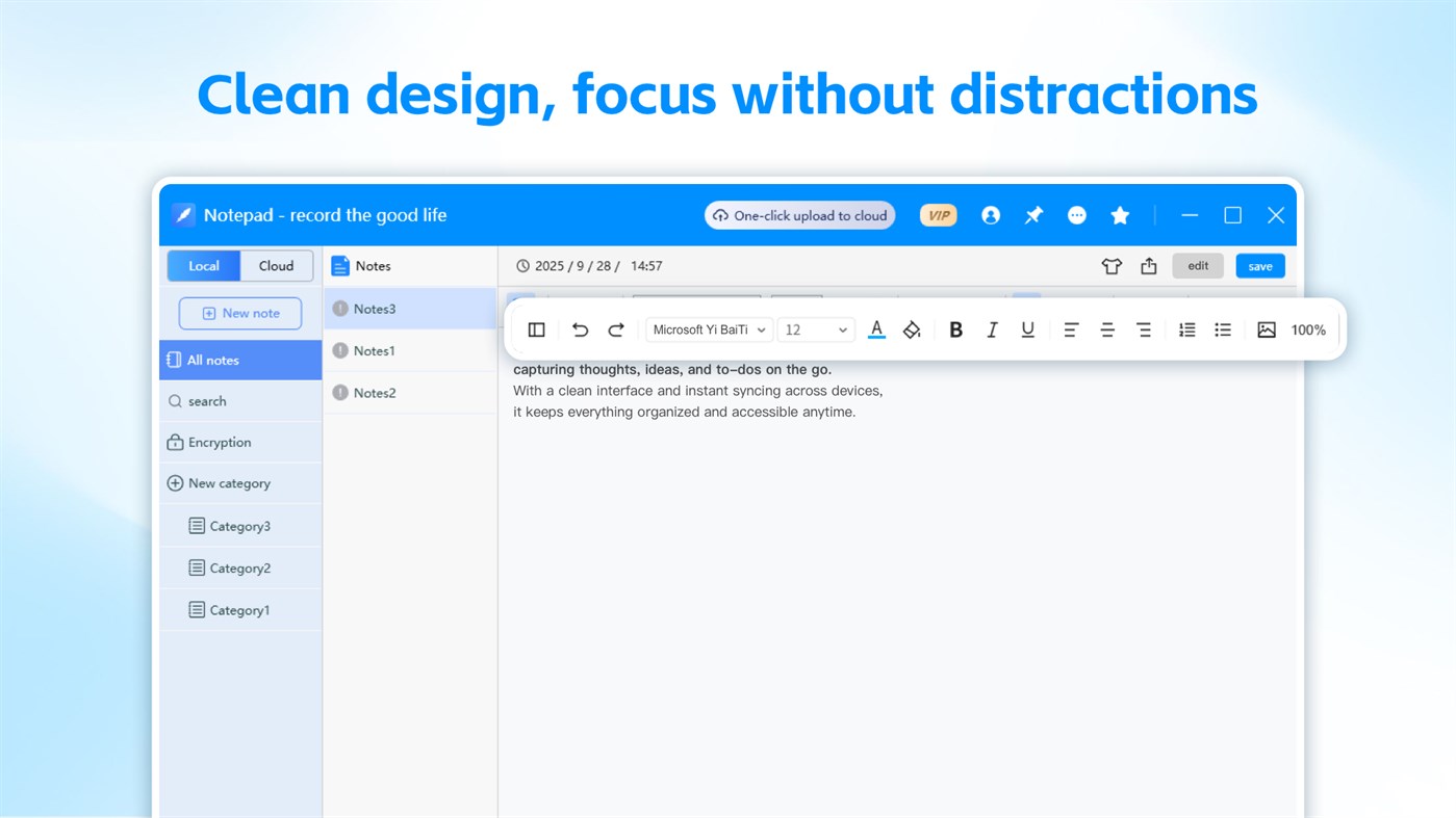 #3. Note - Notepad (Windows) Av: Wuhan Net Power Technology Co., Ltd