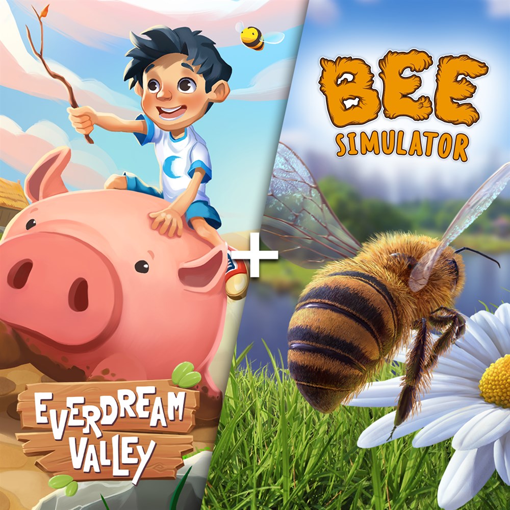 Bee Simulator + Everdream Valley cover art (full size)