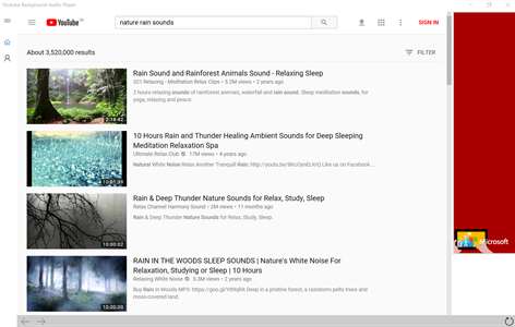 Youtube Background Audio Player Screenshots 1