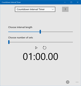 Countdown Interval Timer screenshot 1