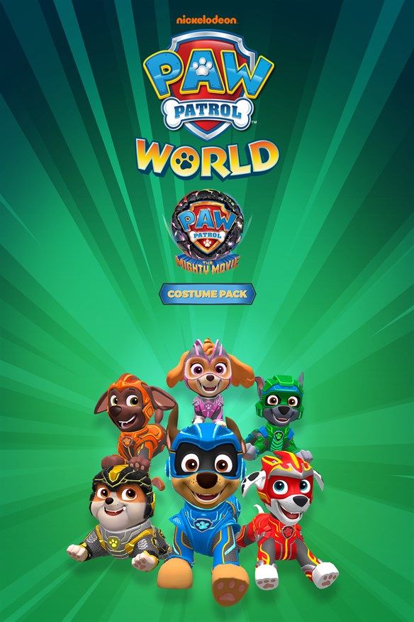 PAW Patrol World - The Mighty Movie - Costume Pack