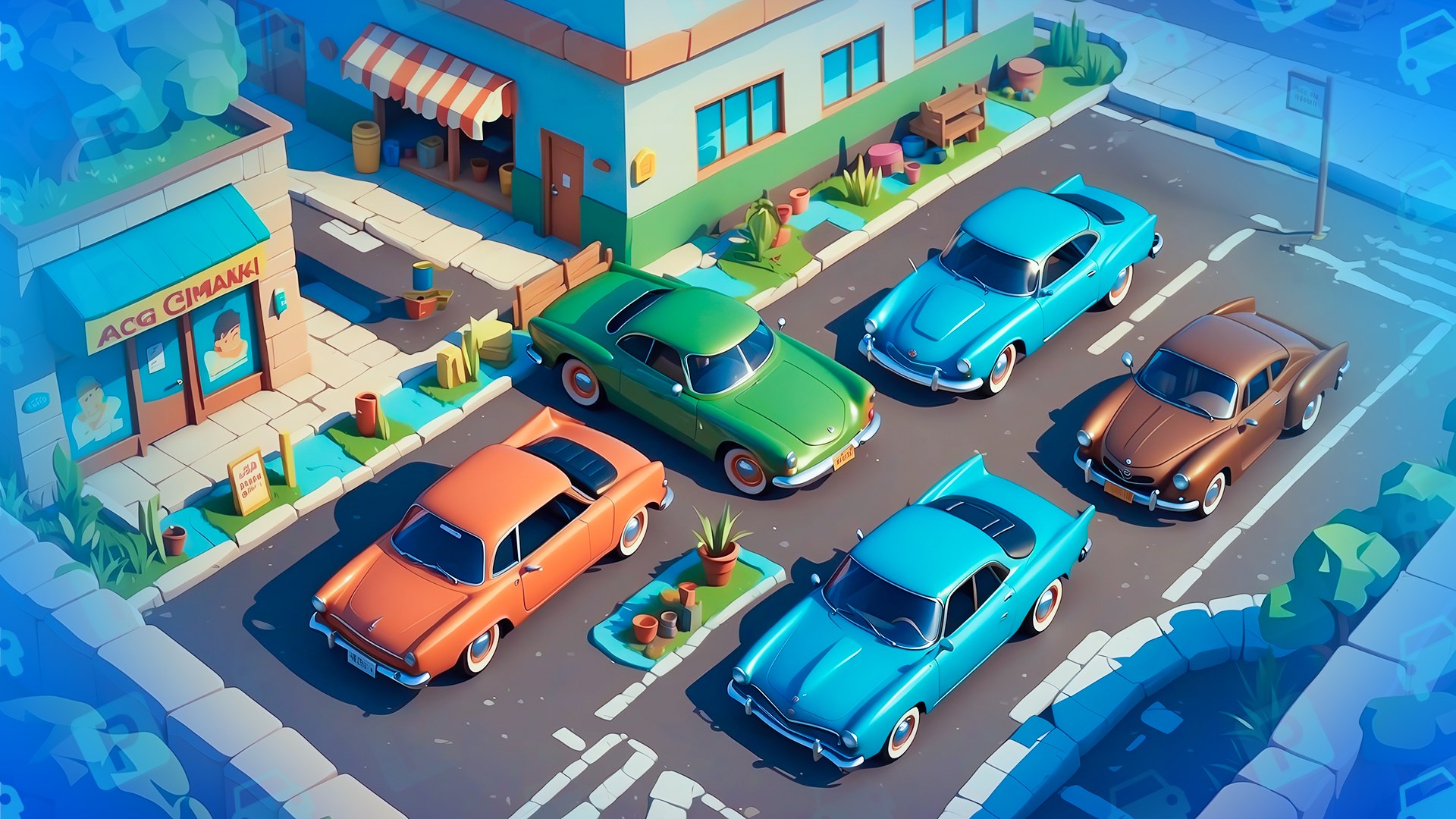 Parking Jam Trailer