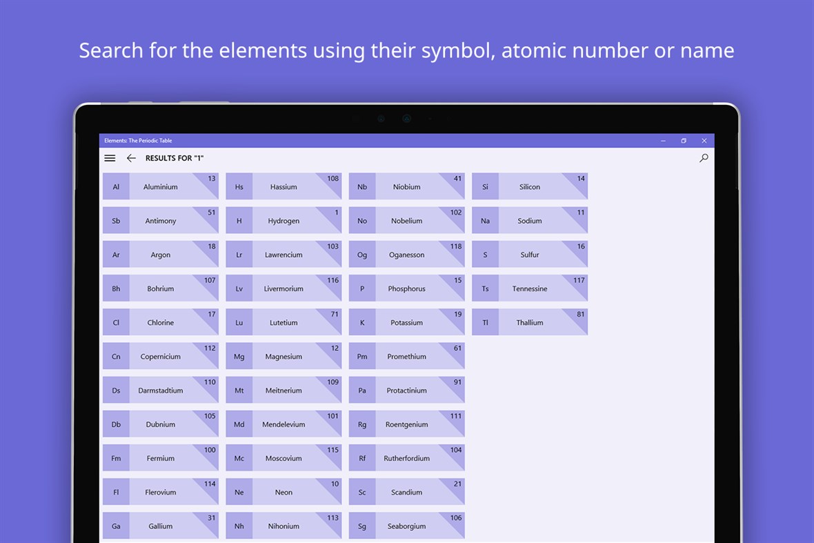 #8. Elements: The Periodic Table (Windows) 게시자: Naveen CS