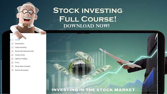 Stock market investing! Beginners trading course screenshot 1