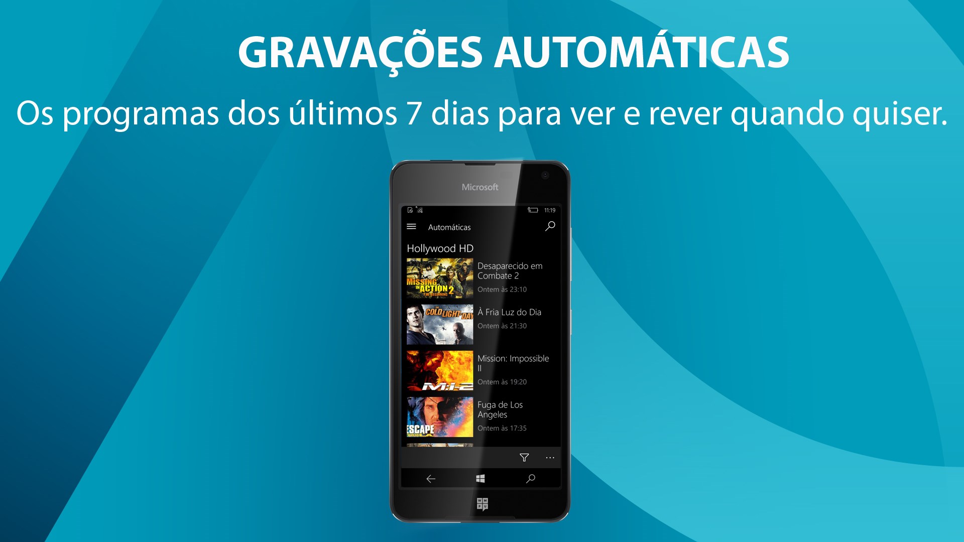 Gravações Automáticas