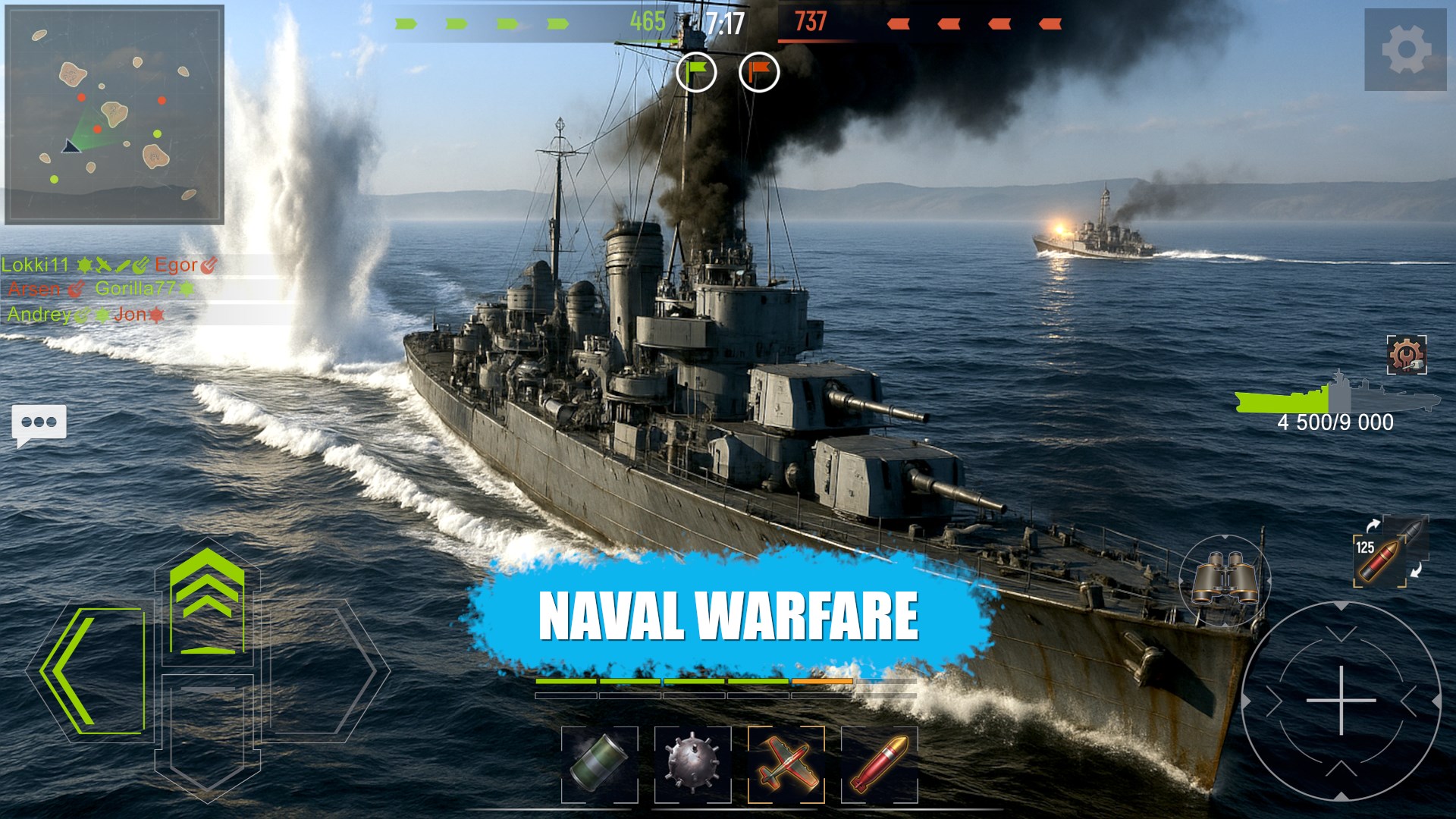 Navy War: Battleship War Game screenshot