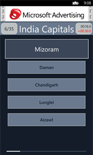 India Capitals Quiz screenshot 4
