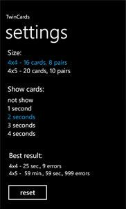 Twin cards screenshot 5