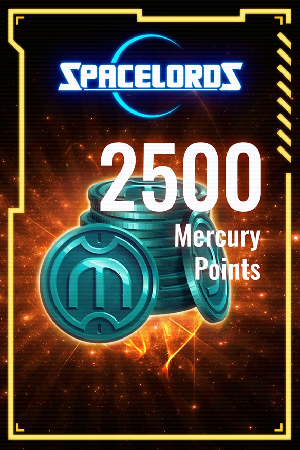 2500 Mercury Points Xbox Series X|S and Xbox One cover art
