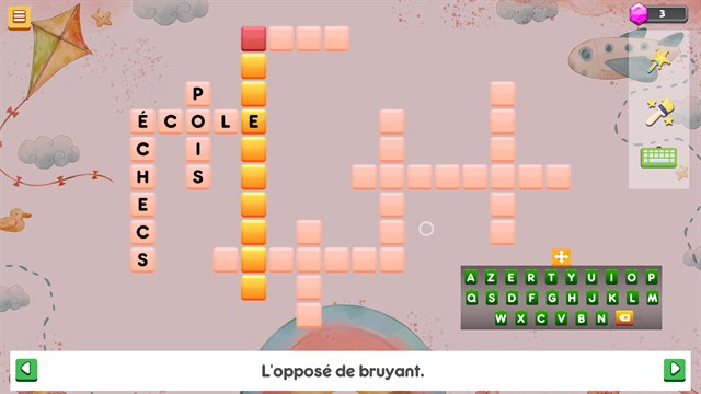 Mots Croisés Junior Pour PC & XBOX screenshot 1
